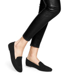 MANOLETE LOAFERS in Navy Suede loafers Kendall Conrad   