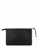 MAQUILLAJE ZIP POUCH in Black Napa case goods Kendall Conrad   