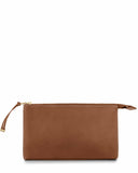MAQUILLAJE ZIP POUCH in Sienna Napa case goods Kendall Conrad   