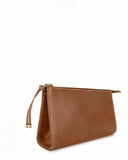 MAQUILLAJE ZIP POUCH in Sienna Napa case goods Kendall Conrad   