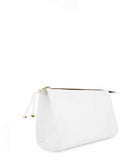 MAQUILLAJE ZIP POUCH in White Napa case goods Kendall Conrad   