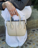 MINI LUPE SINO CROSSBODY in Umber Napa mini bag Kendall Conrad   
