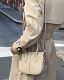 1/2" CROSSBODY STRAP in White Napa bag strap Kendall Conrad   