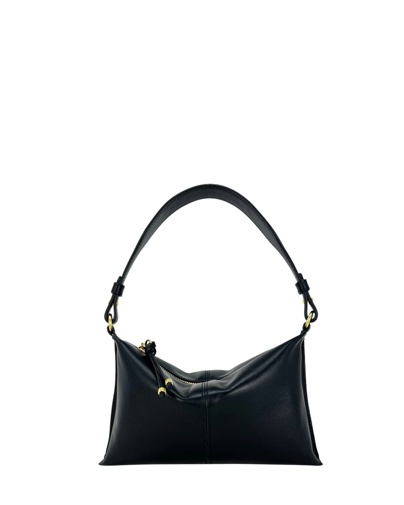 MINI NEREIDA SHOULDER BAG in Black Napa mini bag Kendall Conrad   