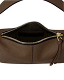 MINI NEREIDA SHOULDER BAG in Umber Napa mini bag Kendall Conrad   