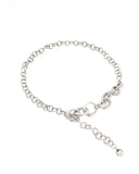 MIXED ROUNDED RING CHAIN LARIAT NECKLACE necklace Kendall Conrad Sterling Silver  