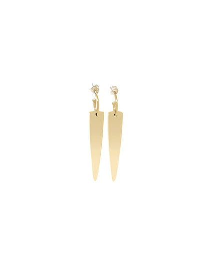 MOUNIA II HOOP EARRINGS jewelry, Kendall Conrad Gold Plating  