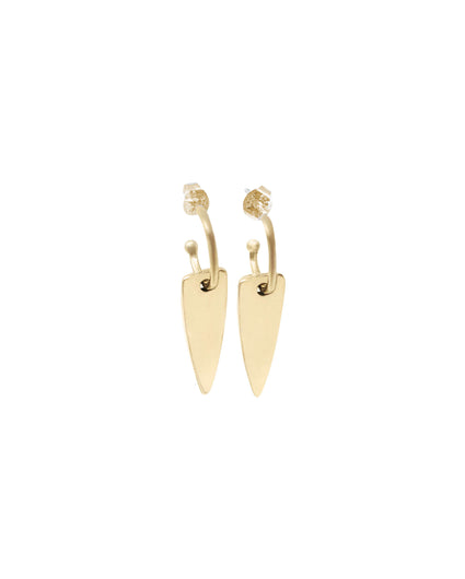MOUNIA I HOOP EARRINGS jewelry, Kendall Conrad Gold Plated  