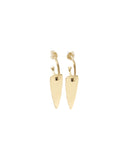 MOUNIA I HOOP EARRINGS jewelry, Kendall Conrad Gold Plated  