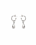 NABILA CHARM HOOP EARRINGS  Kendall Conrad   