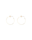 NAKED SMALL HOOP EARRINGS jewelry, Kendall Conrad Gold Plated  