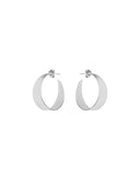 NAKED SMALL HOOP EARRINGS jewelry, Kendall Conrad Sterling SIlver  