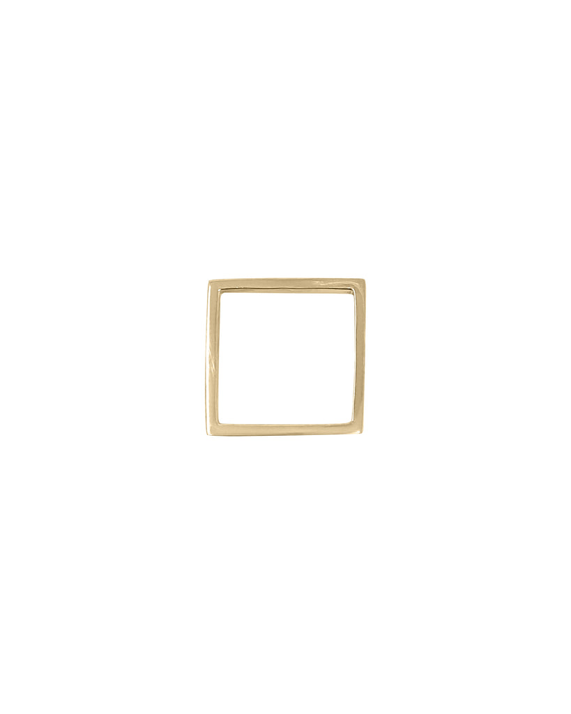 NAKED SQUARE RING jewelry, Kendall Conrad 5 Brass 