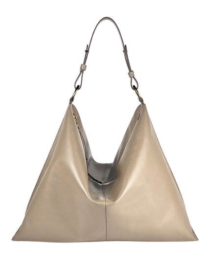 NEREIDA II SHOULDER BAG in Beige Napa handbag Kendall Conrad   