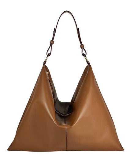 NEREIDA II SHOULDER BAG in Sienna Napa handbag Kendall Conrad   