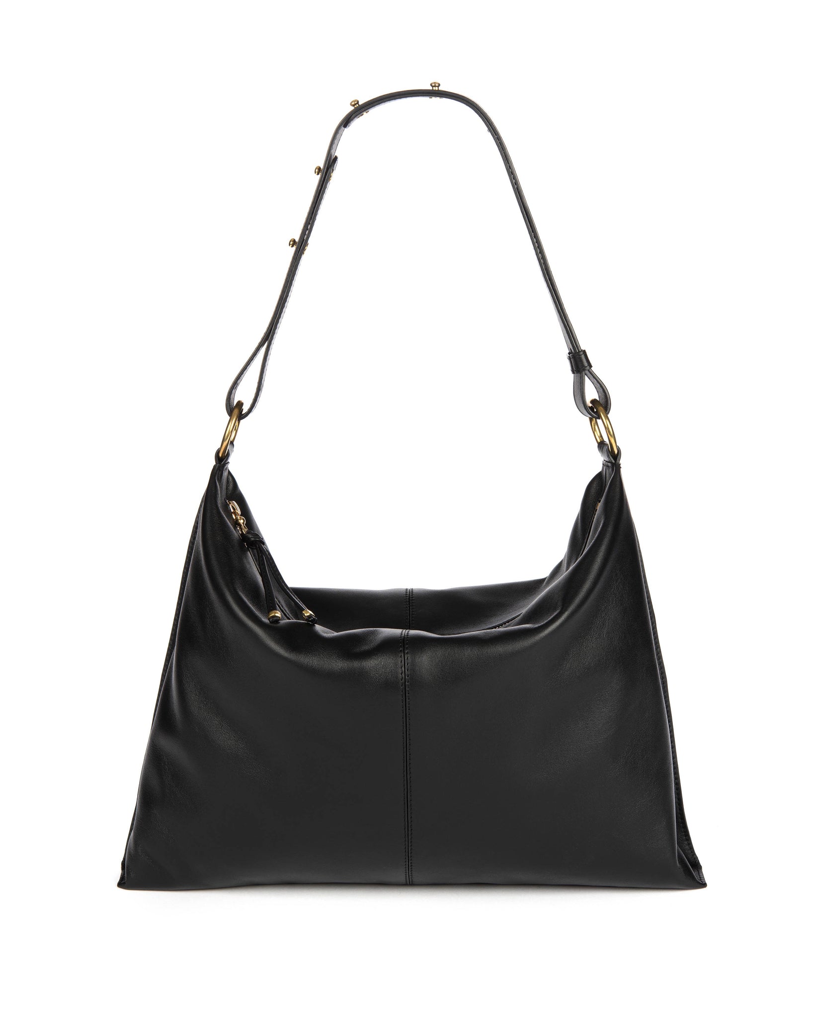 SANCHA BUCKET BAG in Black Napa – Kendall Conrad