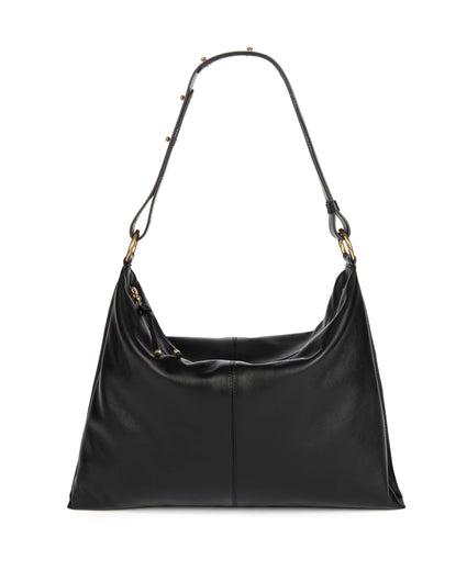 NEREIDA SHOULDER BAG in Black Napa shoulder bag Kendall Conrad   