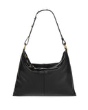 NEREIDA SHOULDER BAG in Black Napa shoulder bag Kendall Conrad   