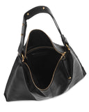 NEREIDA SHOULDER BAG in Black Napa shoulder bag Kendall Conrad   
