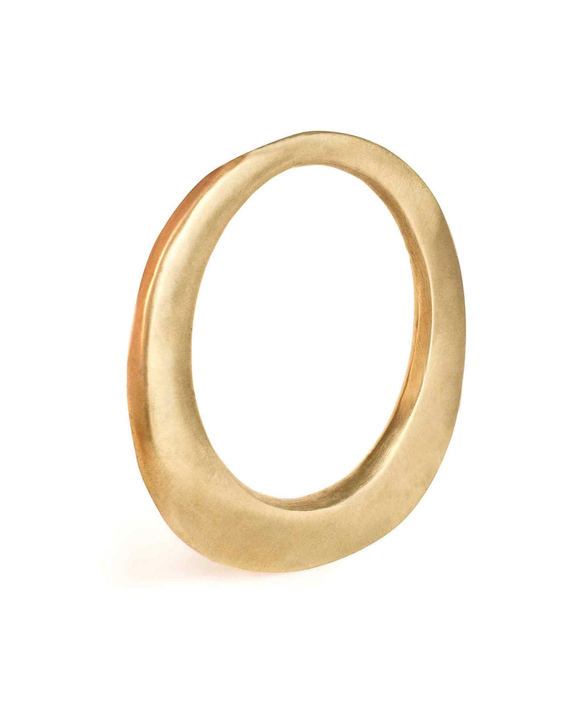 OBLIQUE BANGLE jewelry, Kendall Conrad Brass  