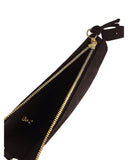 OLIMPIA CROSSBODY AND SHOULDER BAG in Black Suede leather bag, Kendall Conrad   