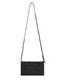 OLIMPIA WALLET CROSSBODY in Black Napa wallet bag Kendall Conrad   