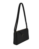OLIMPIA WALLET CROSSBODY in Black Napa wallet bag Kendall Conrad   
