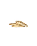 ORIGINAL STACKING RING jewelry, Kendall Conrad 4 Gold Plated 