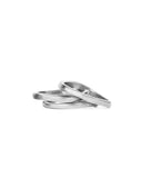 ORIGINAL STACKING RING jewelry, Kendall Conrad 6 Sterling Silver 