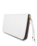PASSPORT CASE in White Napa leather case Kendall Conrad   