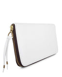 PASSPORT CASE in White Napa leather case Kendall Conrad   