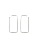 RECTANGLE HOOP EARRINGS jewelry, Kendall Conrad   