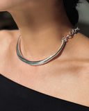 ROUNDED ARC CHAIN COLLAR NECKLACE necklace Kendall Conrad   