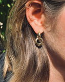 ROUNDED RING HOOPS Earrings Kendall Conrad   