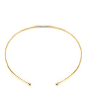 ROUNDED CHOKER new jewelry arrivals, Kendall Conrad Gold Plated  