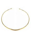 ROUNDED CHOKER new jewelry arrivals, Kendall Conrad Brass  