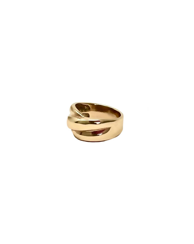 FUSION WRAP RING ring Kendall Conrad Brass 6 