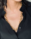 ROUNDED RING I CHAIN NECKLACE necklace Kendall Conrad   