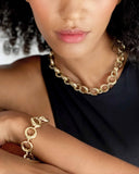 ROUNDED RING II CHAIN BRACELET new jewelry arrivals, Kendall Conrad   
