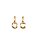 ROUNDED RING HOOPS Earrings Kendall Conrad Brass  