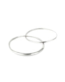 DOUBLE BANGLE jewelry, Kendall Conrad Sterling SIlver  