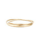 DOUBLE BANGLE jewelry, Kendall Conrad Brass  
