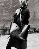 SANCHA EXTRA LARGE TOTE BAG in Umber Napa leather Kendall Conrad   