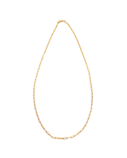 SKINNY PAPER CLIP CHAIN NECKLACE chain necklace Kendall Conrad   