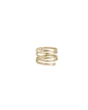 SPIRAL RING II jewelry, Kendall Conrad Gold Plated  