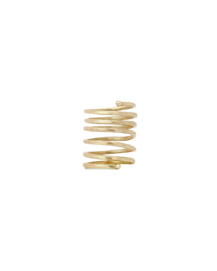 SPIRAL RING III jewelry, Kendall Conrad Brass  