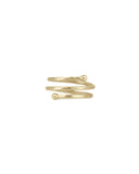 SPIRAL RING I jewelry, Kendall Conrad Gold Plated  