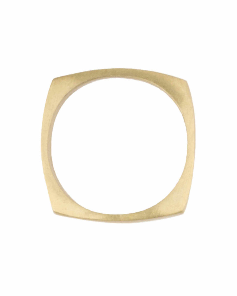 SQUARE BANGLE jewelry, Kendall Conrad Brass  