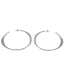 TAPERED II HOOP EARRINGS new jewelry arrivals, Kendall Conrad Sterling Silver  