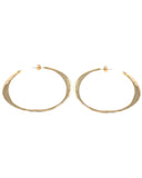 TAPERED II HOOP EARRINGS new jewelry arrivals, Kendall Conrad Brass  